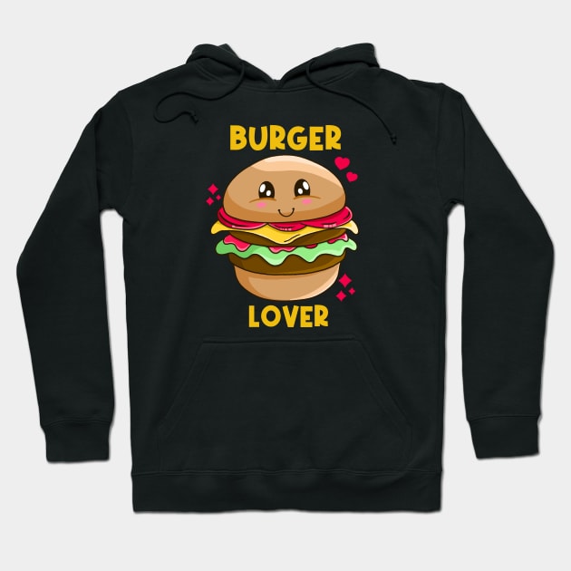 Burger Lover Hoodie by Kimprut